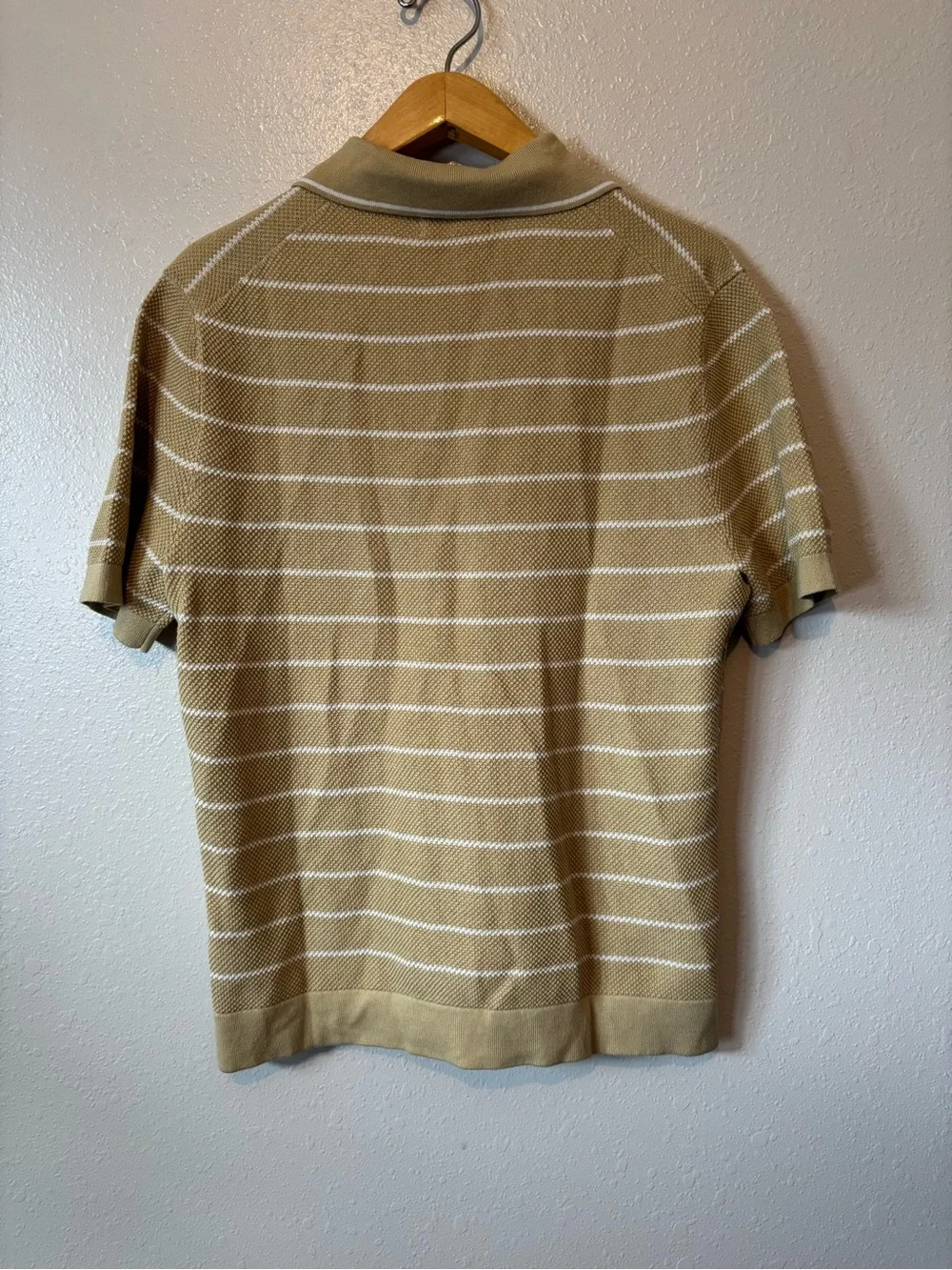 NWT Banana Republic relaxed fit striped polo